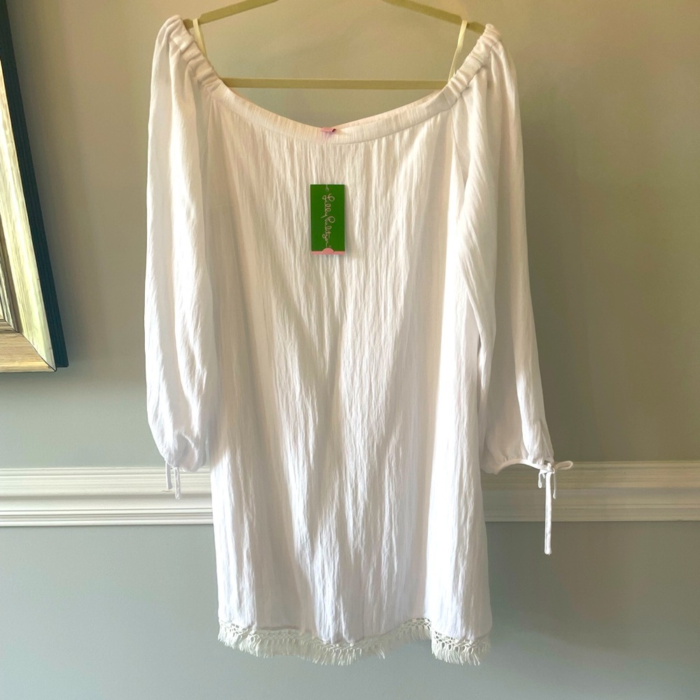 Lilly Pulitzer Adira dress Resort White NWT